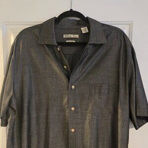 Batik Bay - Grey XL Men's Dress Shirt - EUC